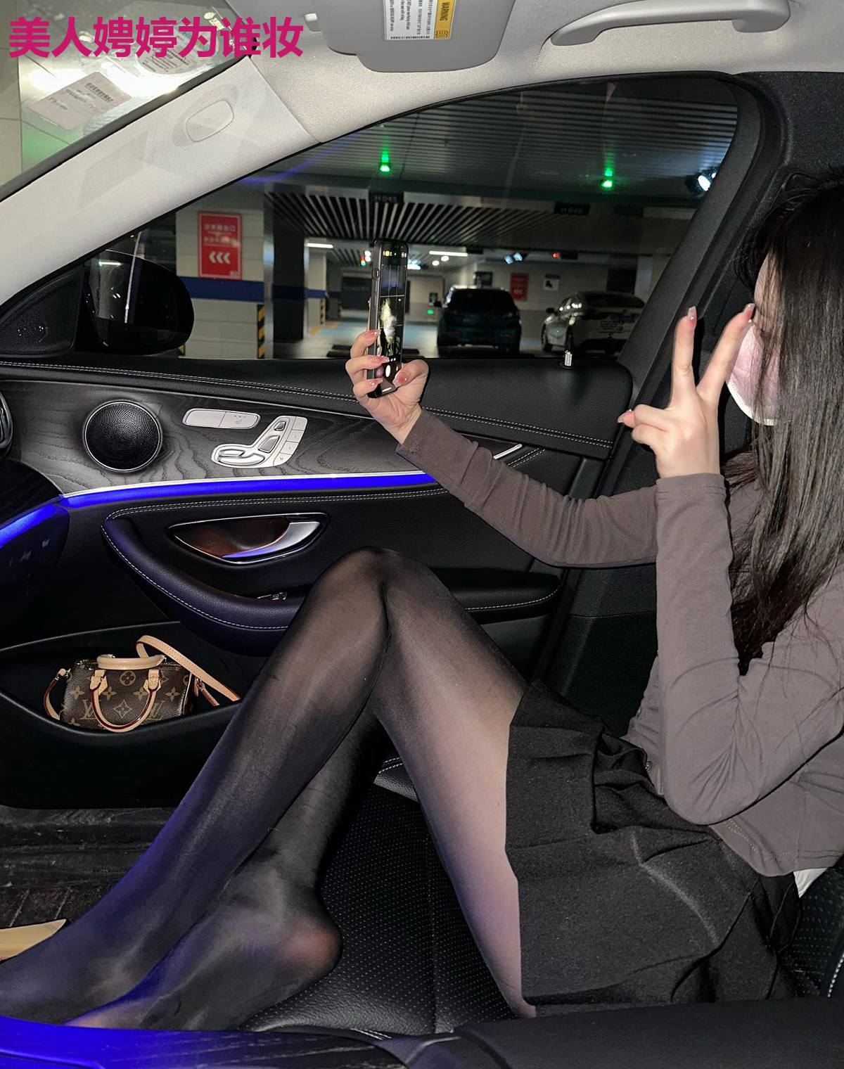 美人娉婷为谁妆